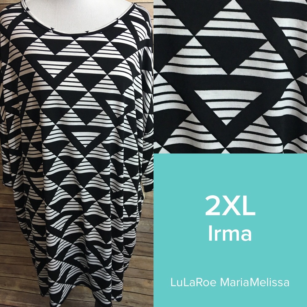 2XL LuLaRoe Irma top